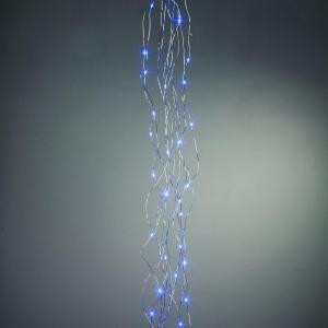 120-Light LED Blue 10 Strand Indoor/Outdoor Multi-Function String Lights