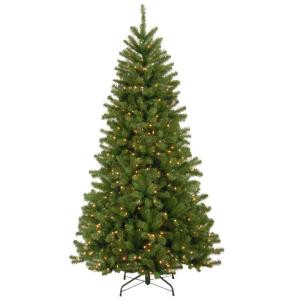 6.5 ft. North Valley Spruce Artificial Christmas Tree with 450 Lights