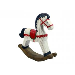 19 in. Christmas Rocking Horse