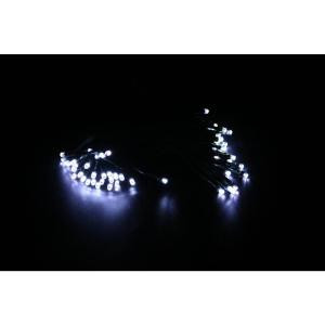 60-Light White LED's Solar String Lights - Display of 8