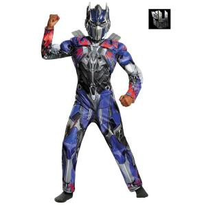 Boys Transformers 4 Optimus Prime Classic Muscle Costume