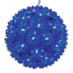 5.5 in. 50-Light LED StayBright Blue Super Sphere