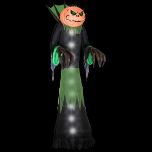 14 ft. Airblown Halloween Pumpkin Head Reaper