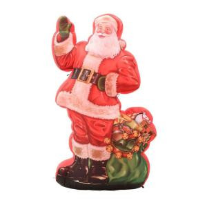 7 ft. H Inflatable Photorealistic Classic Illustrated Santa with Gift Sack