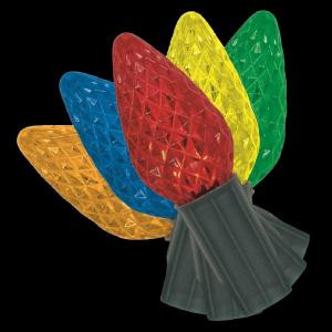 25-Light LED C9 72-Function Red/Green/Blue Light Set with Remote