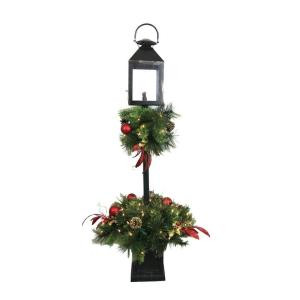 4 ft. Artificial Lantern Porch Tree with 70 Lights