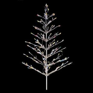 6 ft. LED Color Changing Artificial Twig Tree with Multi-Color Lights