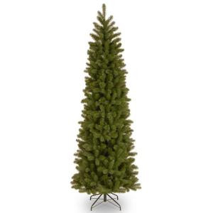 7 ft. Feel-Real Downswept Douglas Slim Artificial Christmas Tree