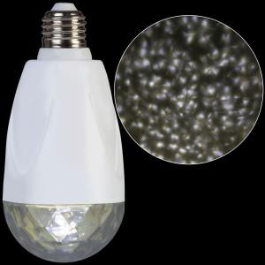 LED Projection Standard Light Bulb-Kaleidoscope White
