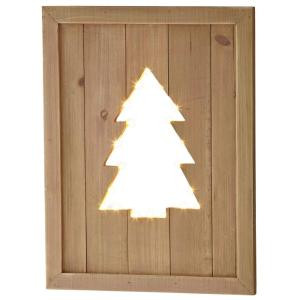 10 in. Tree Silhouette Lighted Wall Decor