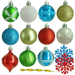 2.3 in. Alpine Holiday Shatter-Resistant Ornament (101-Count)