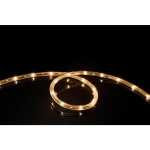 48 ft. 324-Light Soft White All Occasion Indoor Outdoor LED Rope Light Decoration