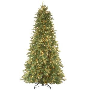 6.5 ft. Tiffany Fir Slim Artificial Christmas Tree with Clear Lights
