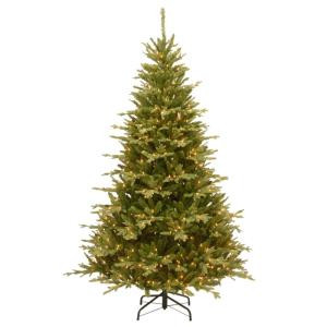 7.5 ft. Cambridge Fir Artificial Christmas Tree with Warm White LED Lights