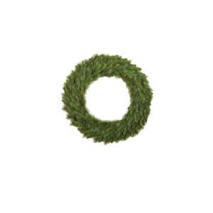 30 in. Mixed Pine Artificial Wreath with Lights