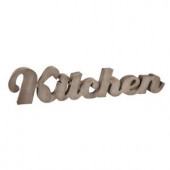 42 in. L Metal Kitchen Wall Sign