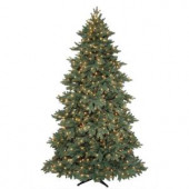 7.5 ft. Bristol Spruce Quick-Set Artificial Christmas Tree with 800 Clear Lights