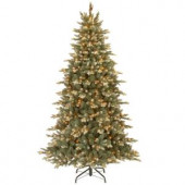 7.5 ft. Feel-Real Copenhagen Blue Spruce Power Connect Artificial Christmas Tree