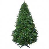 9 ft. Pre-Lit LED Natural California Cedar Artificial Christmas Tree with Color Changing Lights