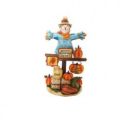 10 in. Harvest Decoration Annual Scarecrow Contest Statuary