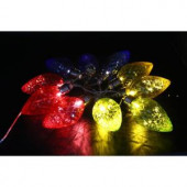 10-Light LED Light Bulbs with Multi-Color Decorative String Lights (Set of 10)