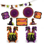 15.6 in. Witch's Crew Room Decorating Kit (10-Count, 2-Pack)