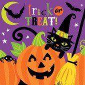 6.5 in. x 6.5 in. Witch’s Crew Luncheon Napkins (36-Count, 3-Pack)