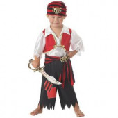 Boy Toddler Ahoy Matey Pirate Costume