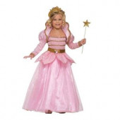 Girls Little Pink Princess Costume