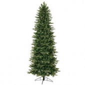 7.5 ft. Indoor Pre-Lit Just Cut Aspen Fir Artificial Christmas Tree with Clear ConstantON Lights and 1-Plug