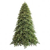 9 ft. Just Cut Noble Fir EZ Light Artificial Christmas Tree with 1000 Color Choice LED Lights