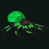 96.06 in. L x 96.06 in. W x 31.50 in. H Inflatable Projection Phantasm Spider