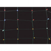 150-Light Multi-Color 8 in. x 7.5 ft. Ribbon Net Lights