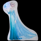 69.69 in. W x 20.87 in. D x 59.84 in. H Photorealistic Inflatable Elsa