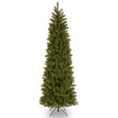 7 ft. Feel-Real Downswept Douglas Slim Artificial Christmas Tree