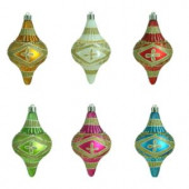 Alpine Holiday Botanical Finial Ornament (12-Count)