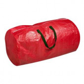 Red with Green Handles Tree Storage Bag