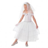 White Rose Bride Child's Medium Costume