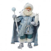 11 in. Fabriche Father Frost Santa