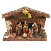 6.5 in. 11-Piece Nativity Set