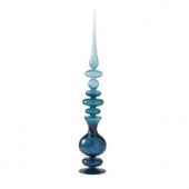 29 in. H Large Swirled Glass Finial