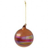 3 in. Burnished Gold Bubble Gum Ornament