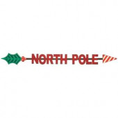 3.5 in. North Pole Wall Decor