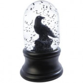 8 in. Crow Snow Globe