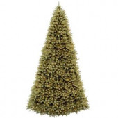 12 ft. Feel Real Downswept Douglas Hinged Artificial Christmas Tree with 1500 Clear Lights