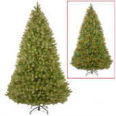 16 ft. Feel Real Bayberry Spruce Hinged Memory Shape Artificial Christmas Tree with 2500 Dual Color LED Lights