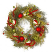 30 in. Christmas Ball Artificial Wreath