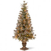 4 ft. Liberty Pine Entrance Artificial Christmas Tree with Clear Lights