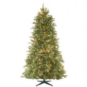 5 ft. PowerConnect Tiffany Fir Artificial Christmas Slim Tree with Clear Lights