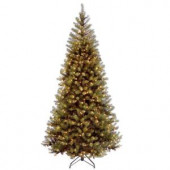 7 ft. Aspen Spruce Hinged Artificial Christmas Tree with 400 Clear Lights